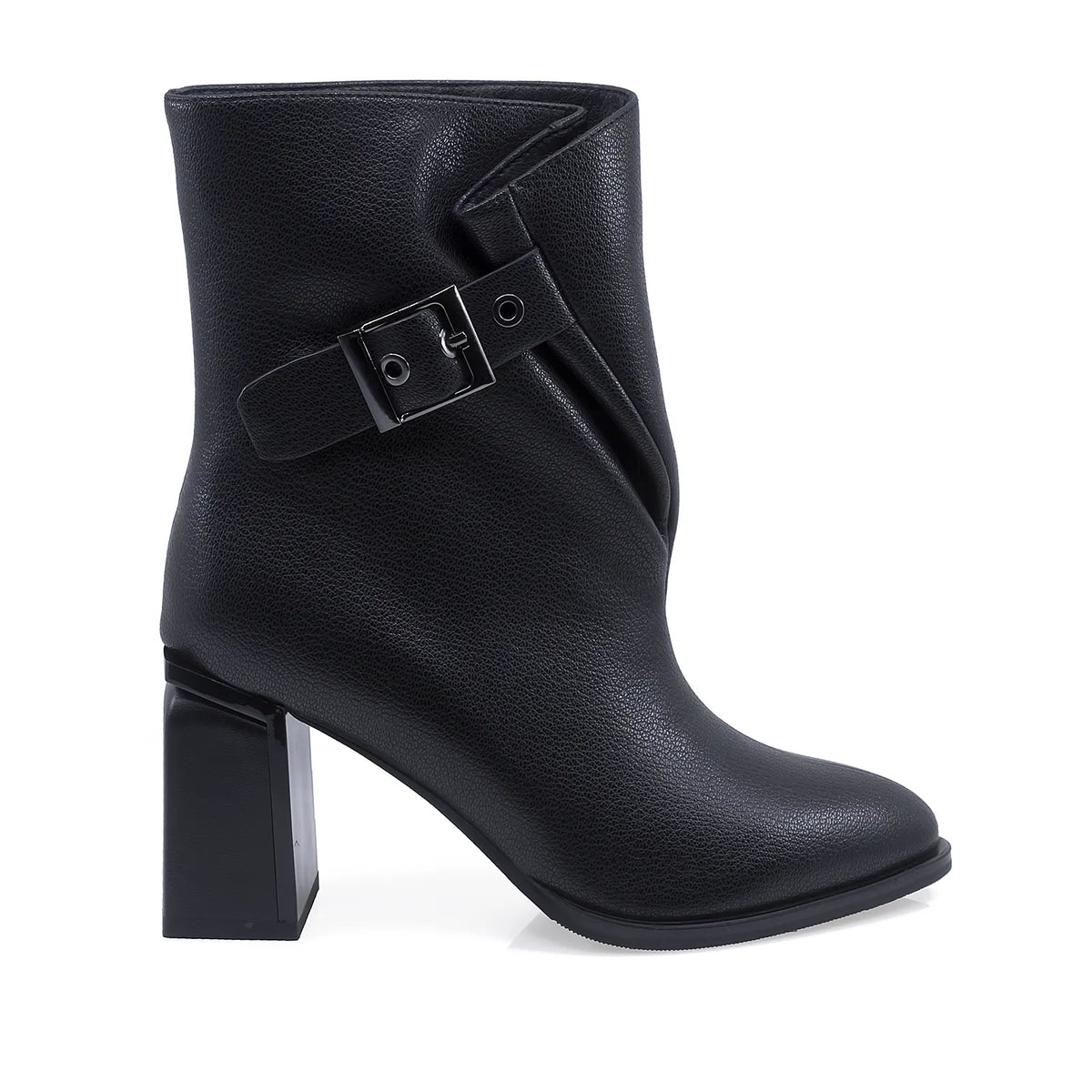 Ghete Dama Casual Anna Viotti Piele Naturala D105-BA11F-010-YT54 negre