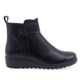 Ghete Dama Casual Anna Viotti Piele Naturala D111-3E18564-72 negre
