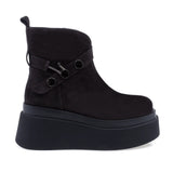 Ghete Dama Casual Anna Viotti Piele Nabuc D122-A1381-L9168 maro