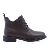 Ghete dama casual Anna Viotti piele naturala D111-B30045 maro