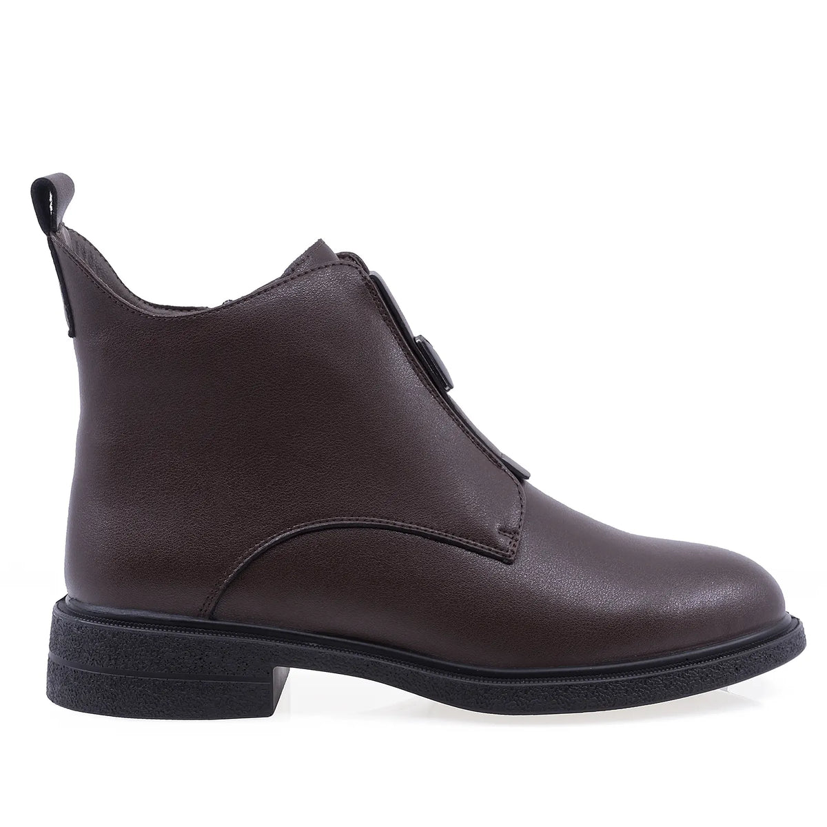 Ghete Dama Casual Anna Viotti Piele Naturala D111-B30058 maro