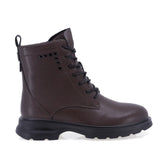 Ghete dama casual Anna Viotti piele naturala D111-B6372 maro