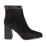 Ghete dama elegante Anna Viotti piele intoarsa D122-W19-5H597-4 maro