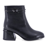 Ghete dama elegante Anna Viotti piele naturala D123-J5.5-1FA2722-827-T107 negre