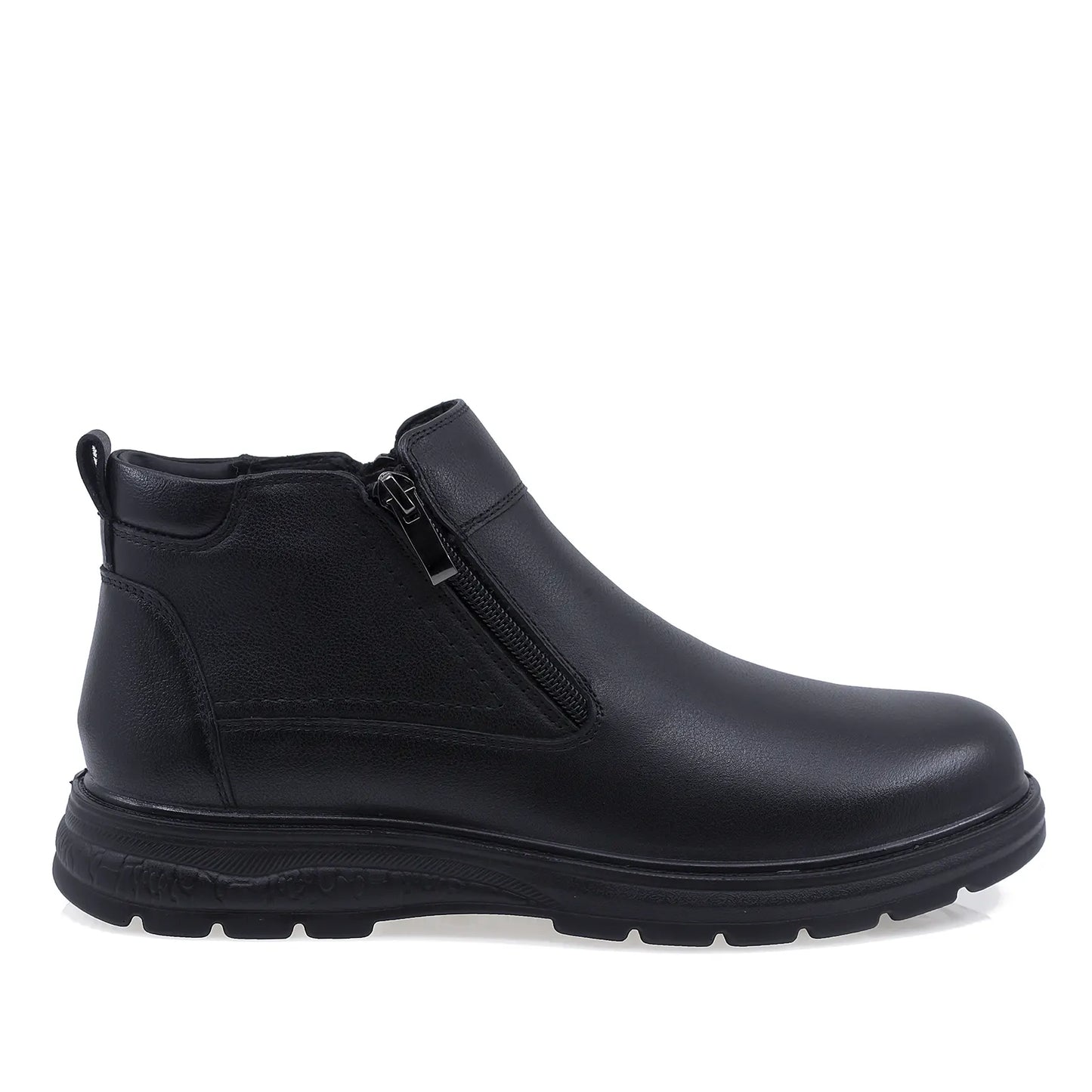 Ghete barbati casual Goretti piele naturala B111-7704 negre