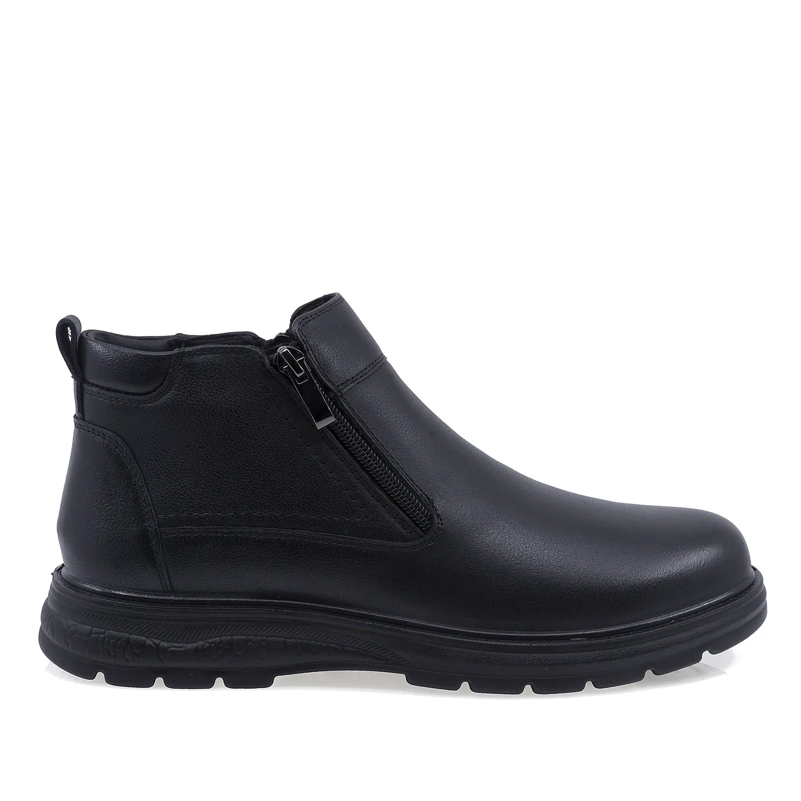 Ghete barbati casual Goretti piele naturala B111-7704 negre