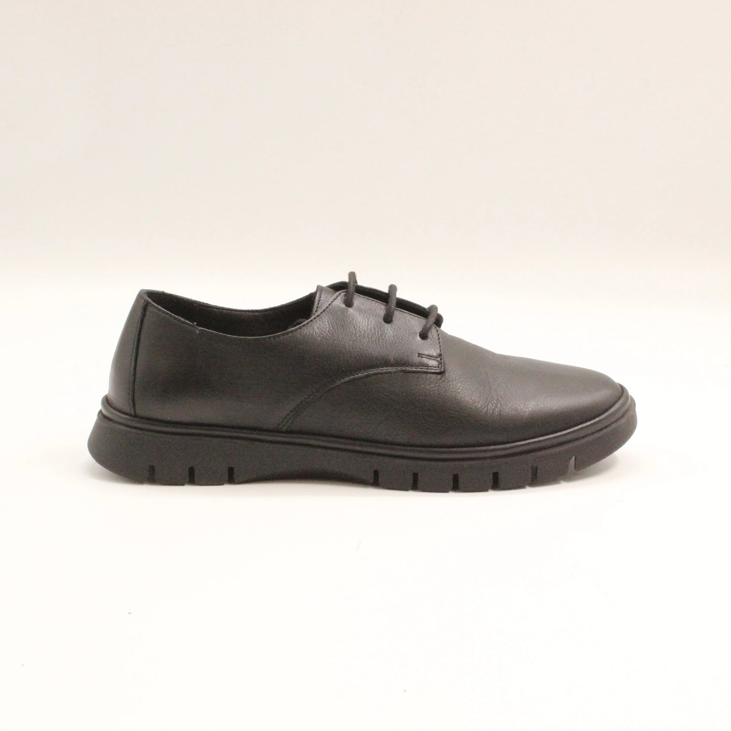 Pantofi Dama Casual Piele Naturala D54-552120-01 Negru