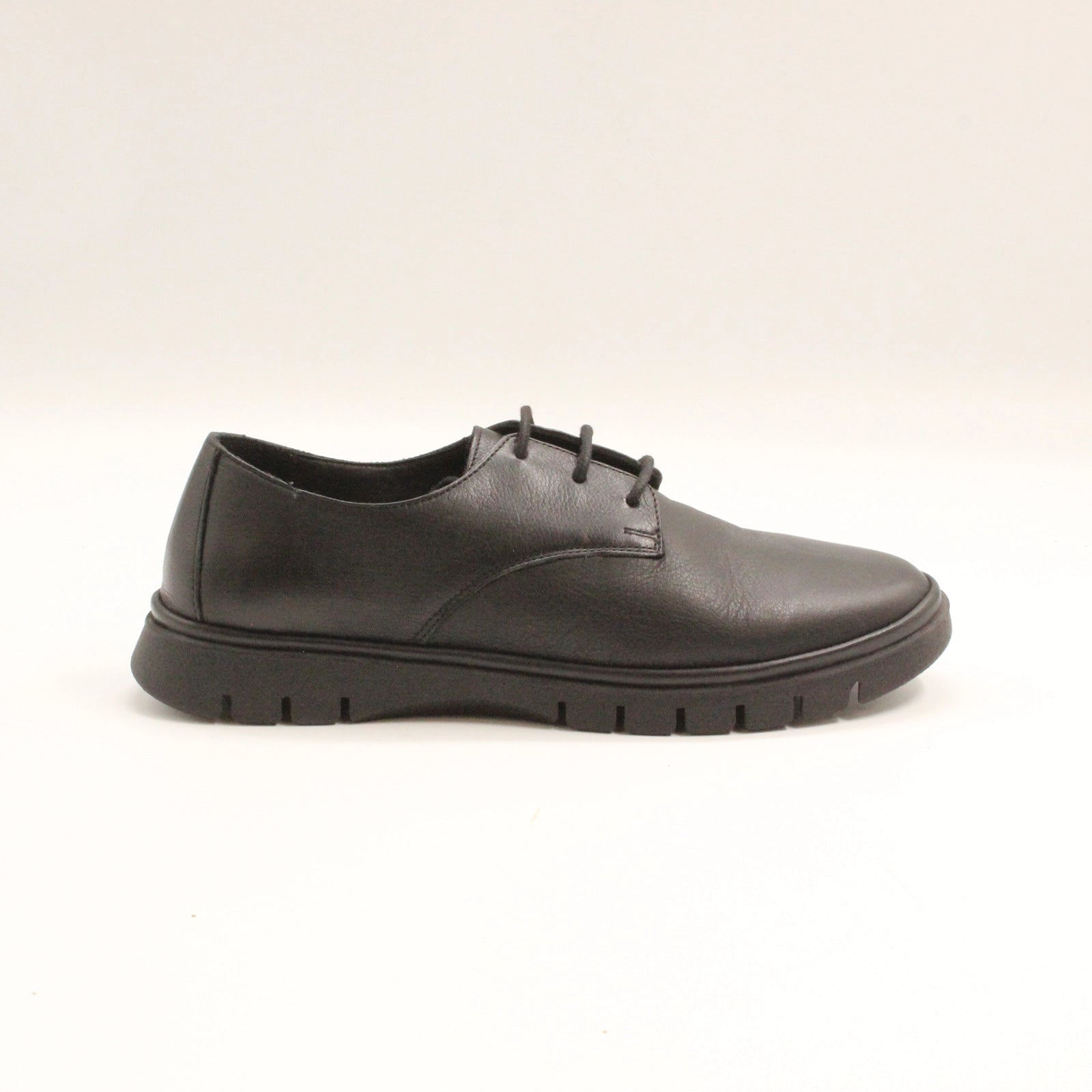 Pantofi Dama Casual Piele Naturala D54-552120-01 Negru