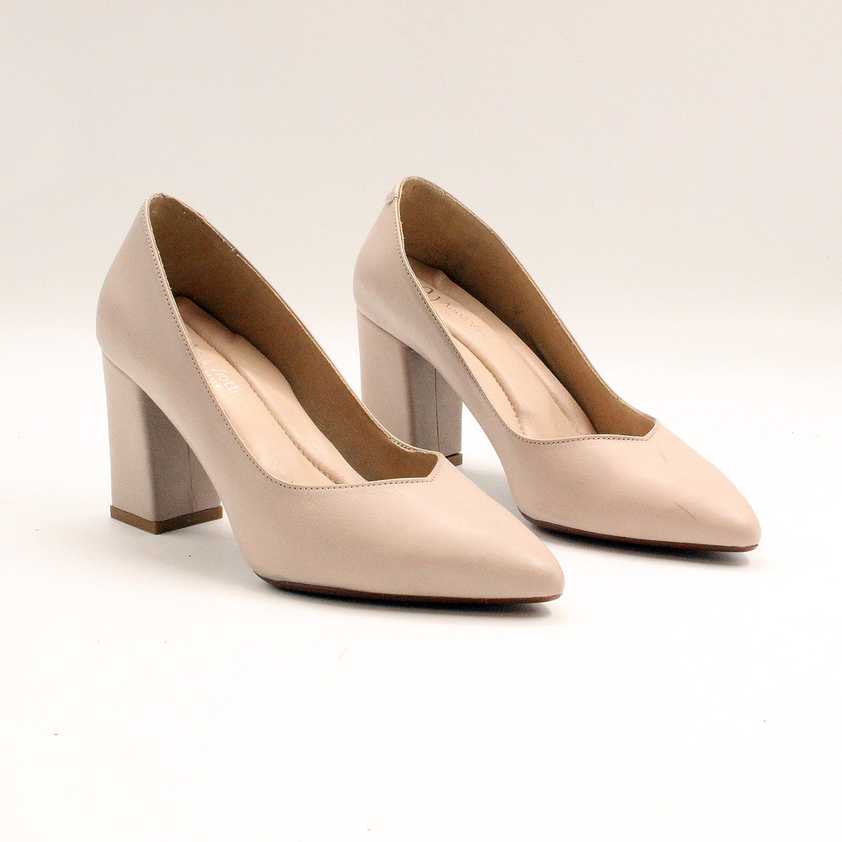 Pantofi Dama Eleganți Anna Viotti Piele Naturală D34-24171GREY