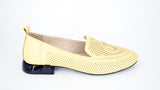 PANTOFI DAMA ANNA VIOTTI  DIN PIELE NATURALA  YELLOW  - 109