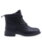 Ghete Dama Casual Anna Viotti Piele Naturala D111-B30047 negre