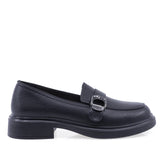 Pantofi dama casual Anna Viotti piele naturala D111-5191 negri