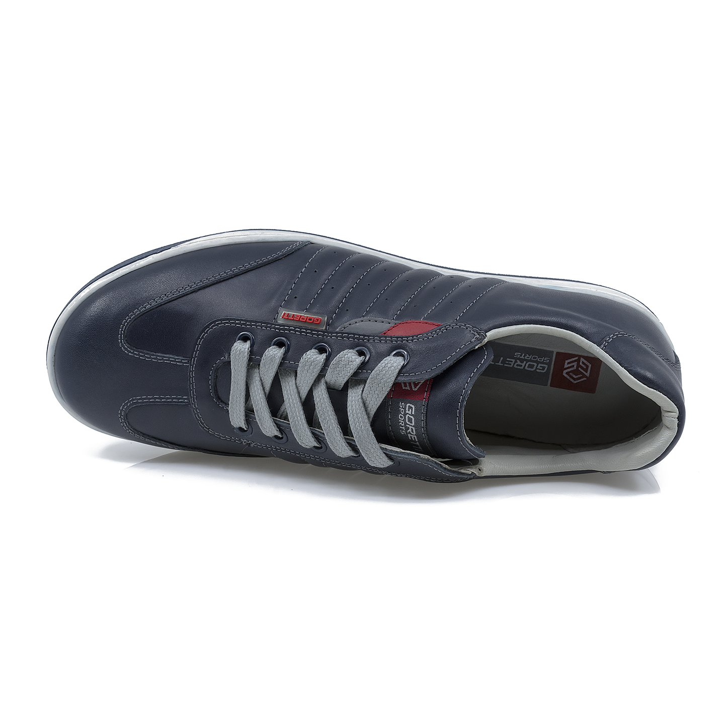 Pantofi barbati casual Goretti piele naturala B36-GR0843-4782 bleumarin