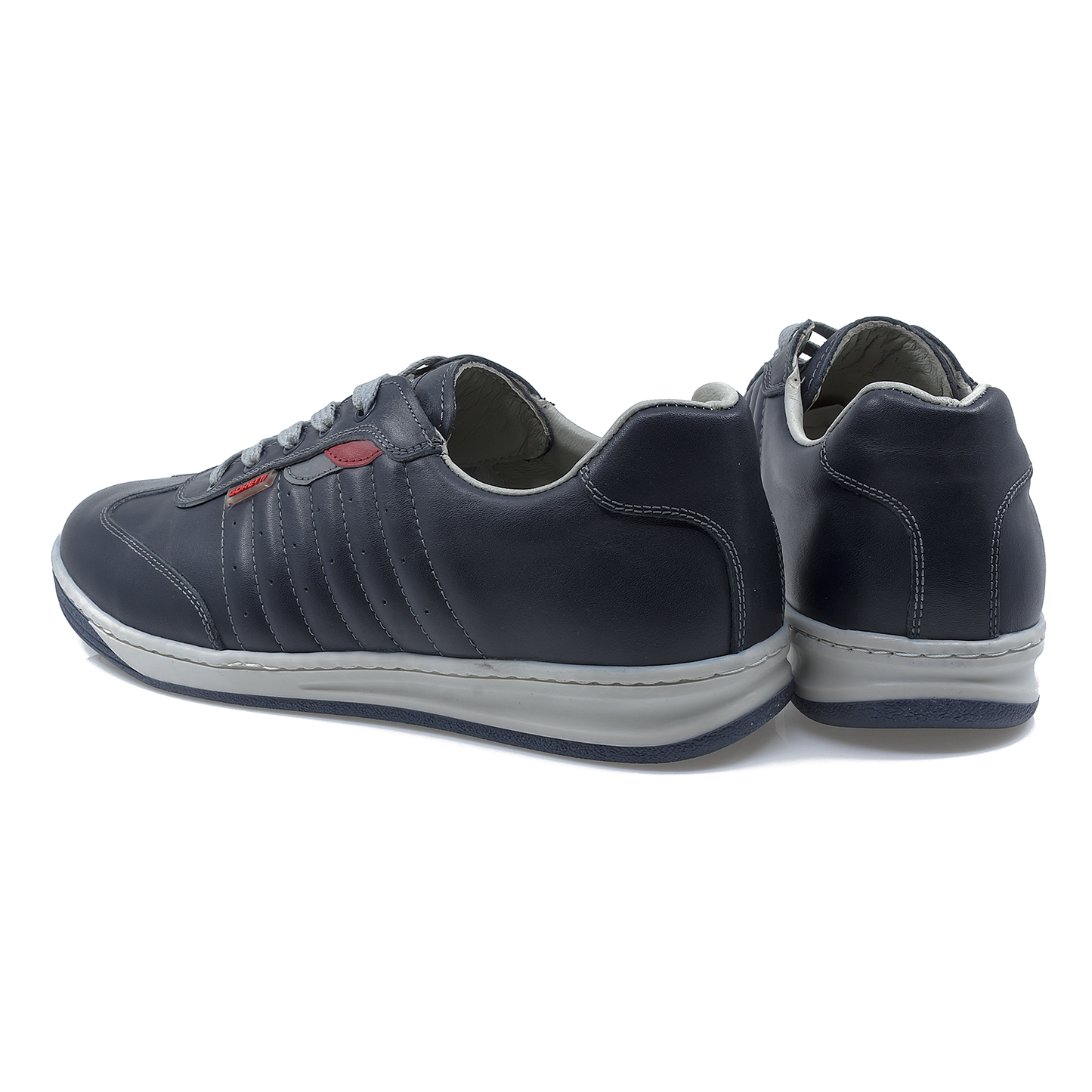 Pantofi barbati casual Goretti piele naturala B36-GR0843-4782 bleumarin