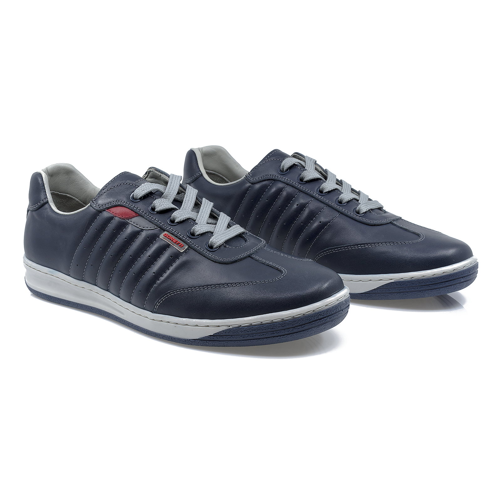 Pantofi barbati casual Goretti piele naturala B36-GR0843-4782 bleumarin