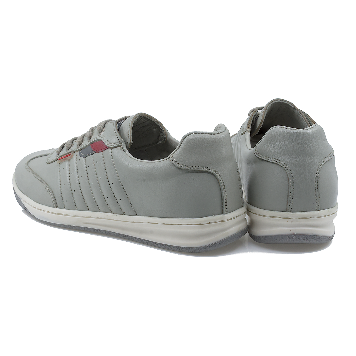 Pantofi barbati casual Goretti piele naturala B36-GR0843-4782 gri-bej