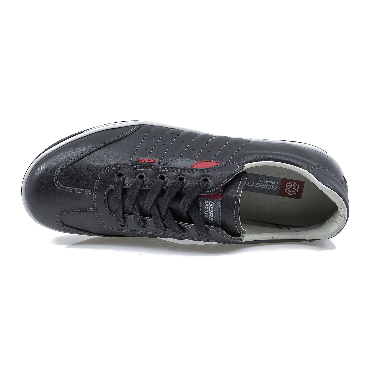 Pantofi barbati casual Goretti piele naturala B36-GR0843-4782 negru