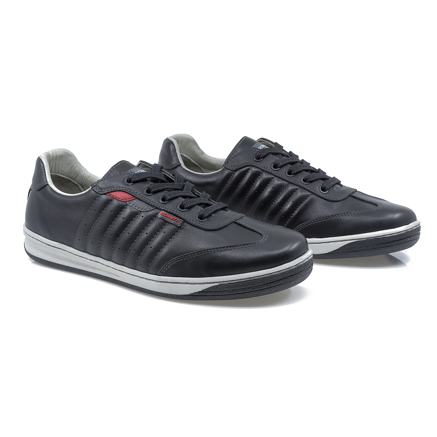 Pantofi barbati casual Goretti piele naturala B36-GR0843-4782 negru