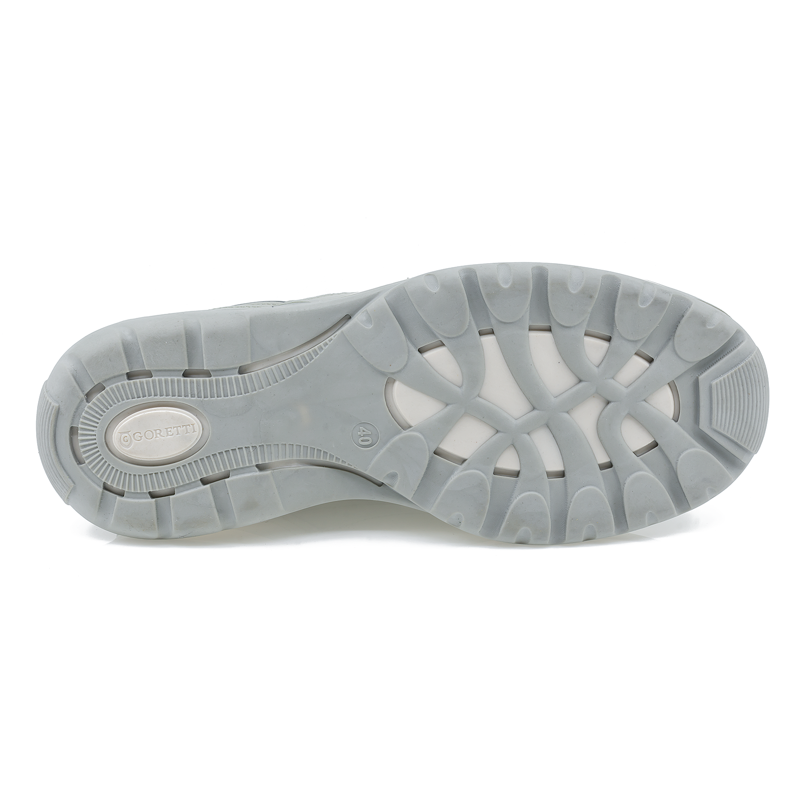 Pantofi barbati casual Goretti din piele naturala B 0842 GRI-4