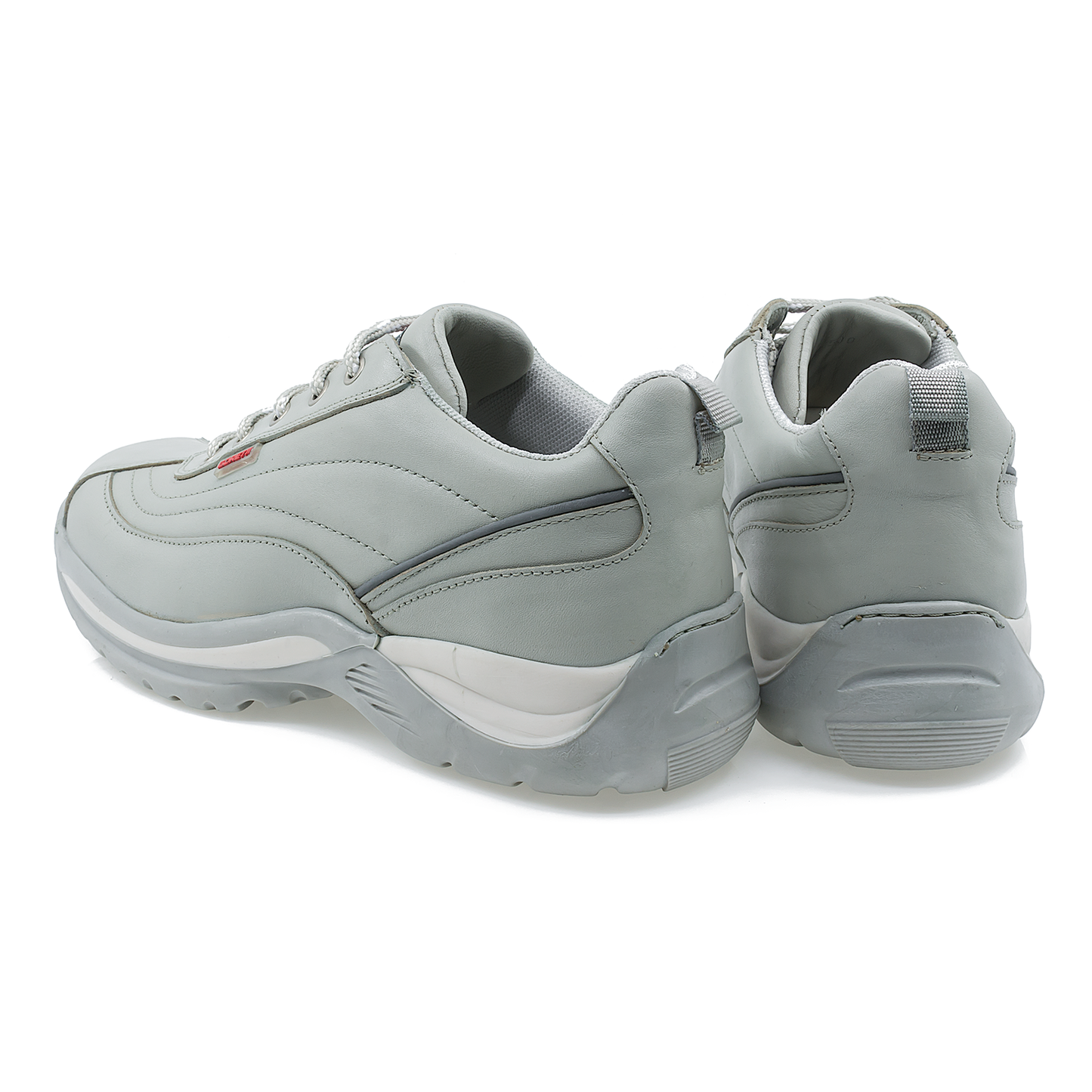 Pantofi barbati casual Goretti din piele naturala B 0842 GRI-5