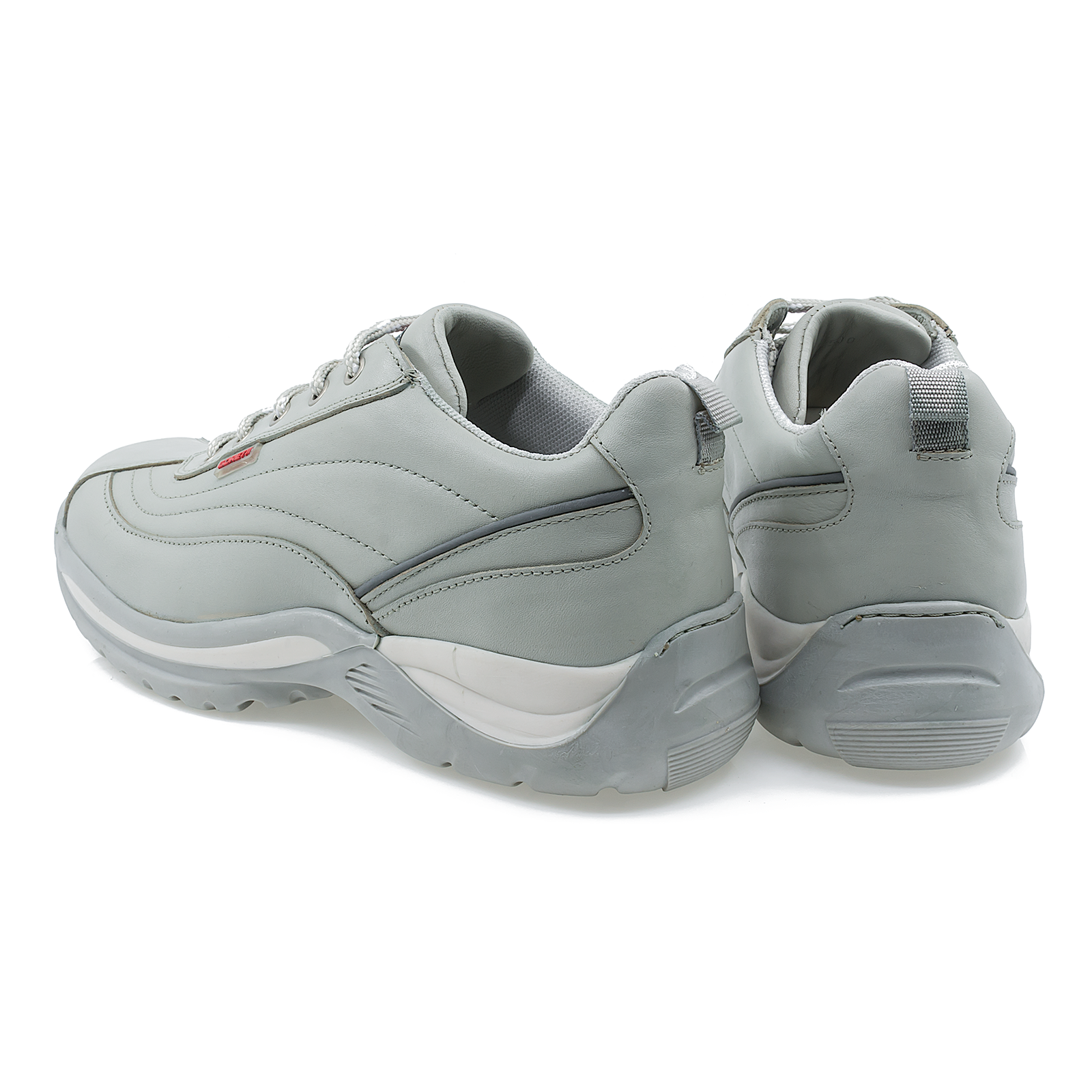 Pantofi barbati casual Goretti din piele naturala B 0842 GRI-5