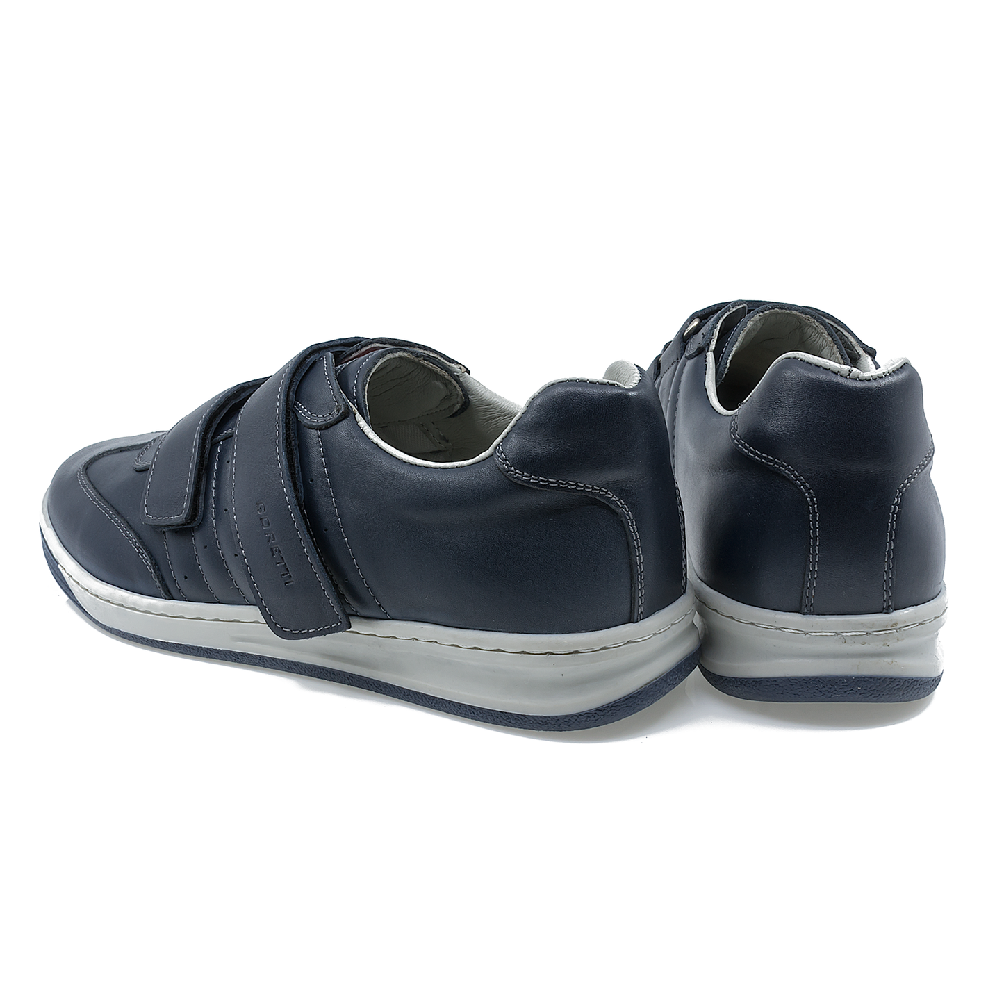 Pantofi Barbati Casual Goretti B1112-4782 Piele Naturala  bleumarin-5