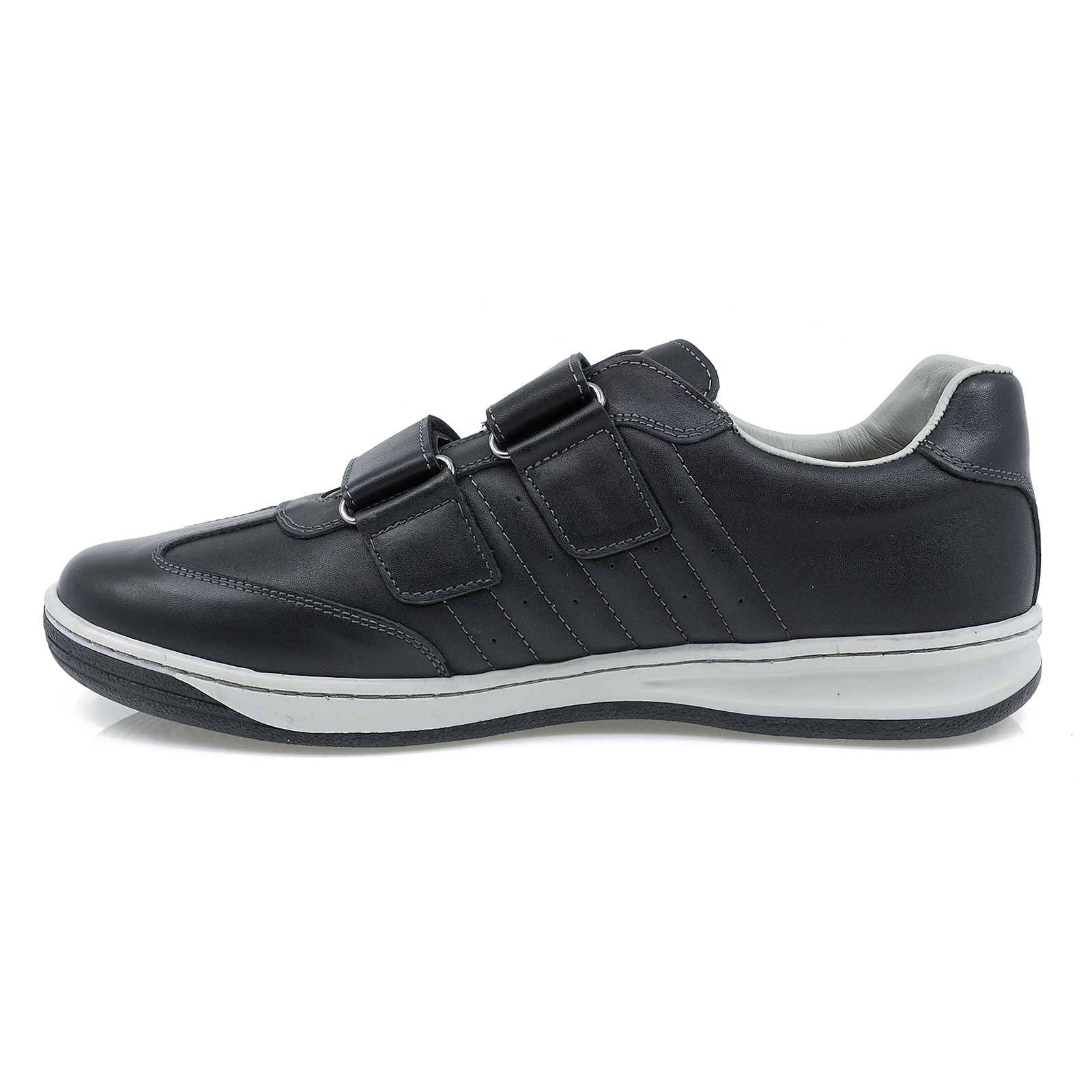 Pantofi  Barbati Casual Goretti B1112-4782 Piele Naturala, negru-2