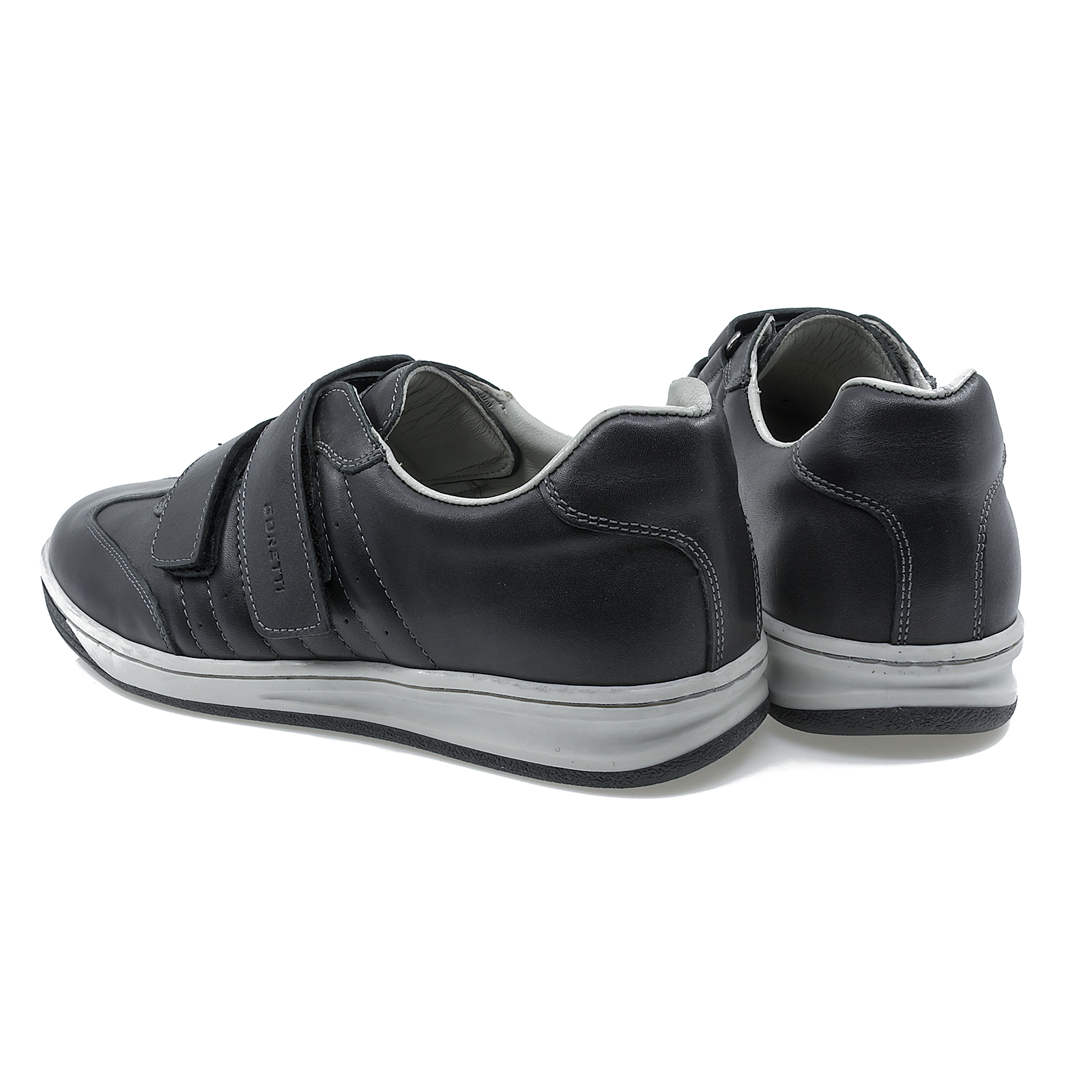 Pantofi  Barbati Casual Goretti B1112-4782 Piele Naturala, negru-5