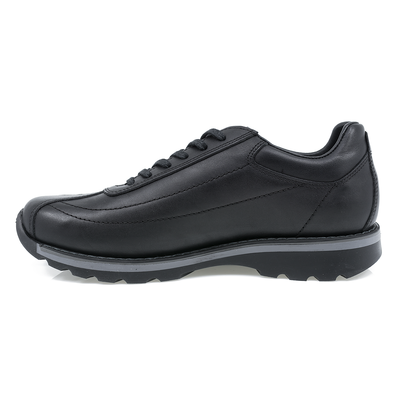 Pantofi Barbati Casual Goretti B36-1152 Piele Naturala negru-2