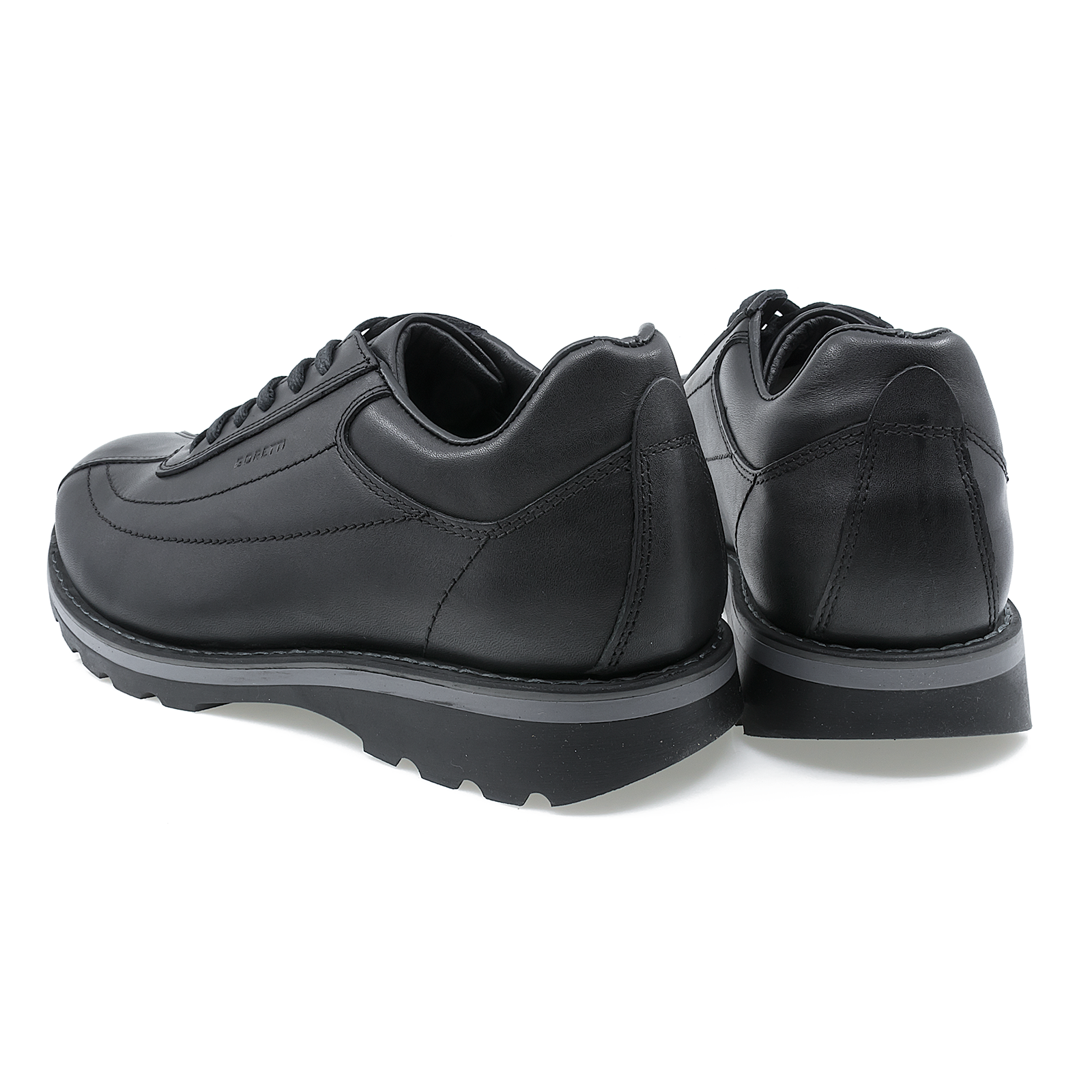 Pantofi Barbati Casual Goretti B36-1152 Piele Naturala negru-5