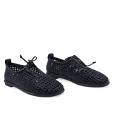 Pantofi damă casual Anna Viotti 6460P-A138-Y01 negru, piele naturală, vedere frontală