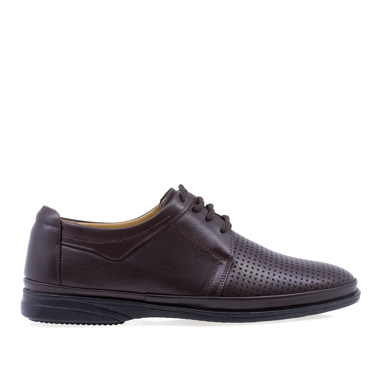 Pantofi barbati casual Goretti piele naturala B28-650-7 maro