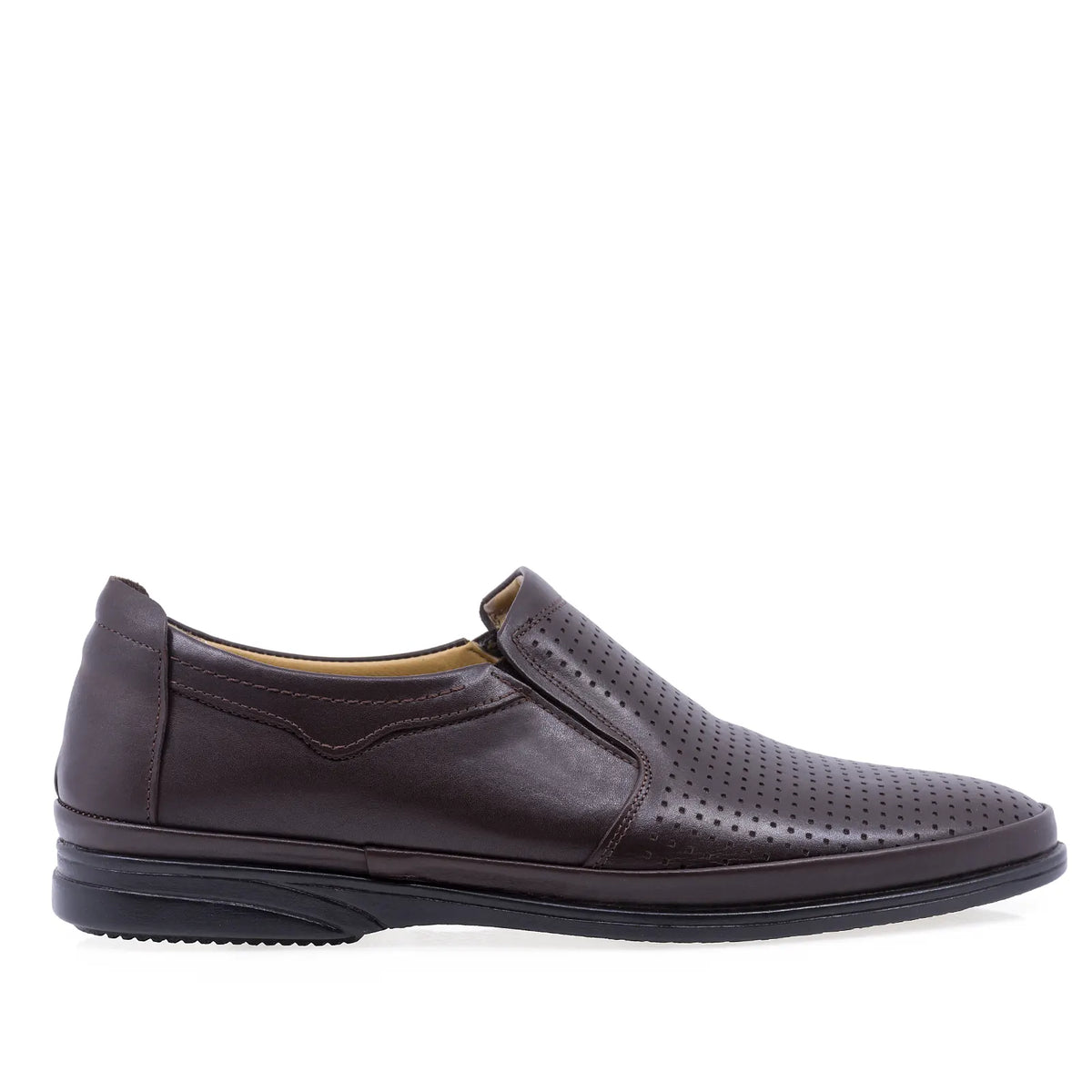 Pantofi barbati casual Goretti piele naturala B28-651-2 maro