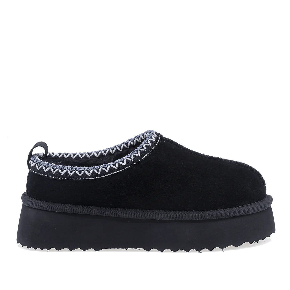 Pantofi Dama Casual Anna Viotti Piele Intoarsa D121-DS5358B negri