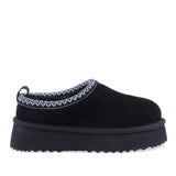 Pantofi Dama Casual Anna Viotti Piele Intoarsa D121-DS5358B negri