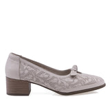 Pantofi dama casual Anna Viotti piele naturala D50-5671 bej
