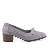 Pantofi dama casual Anna Viotti piele naturala D50-5671 gri