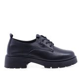 Pantofi dama casual Anna Viotti piele naturala  D111-3H10600-6 negri