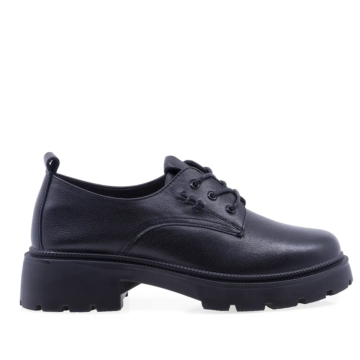 Pantofi dama casual Anna Viotti piele naturala  D111-3H10600-6 negri