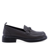 Pantofi dama casual Anna Viotti piele naturala D111-5189 gri inchis