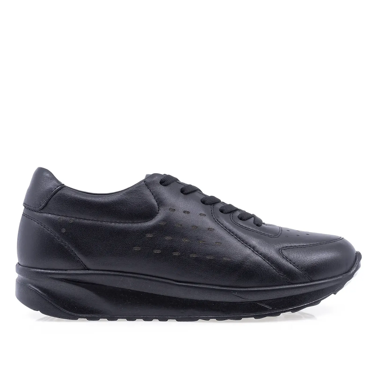 Pantofi dama casual Anna Viotti piele naturala D16-1924 negri