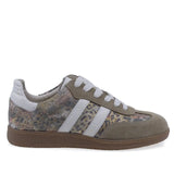 Pantofi dama casual Anna Viotti piele intoarsa, D116-23142-02, bej