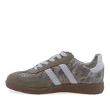 Pantofi dama casual Anna Viotti piele intoarsa, D116-23142-02, bej