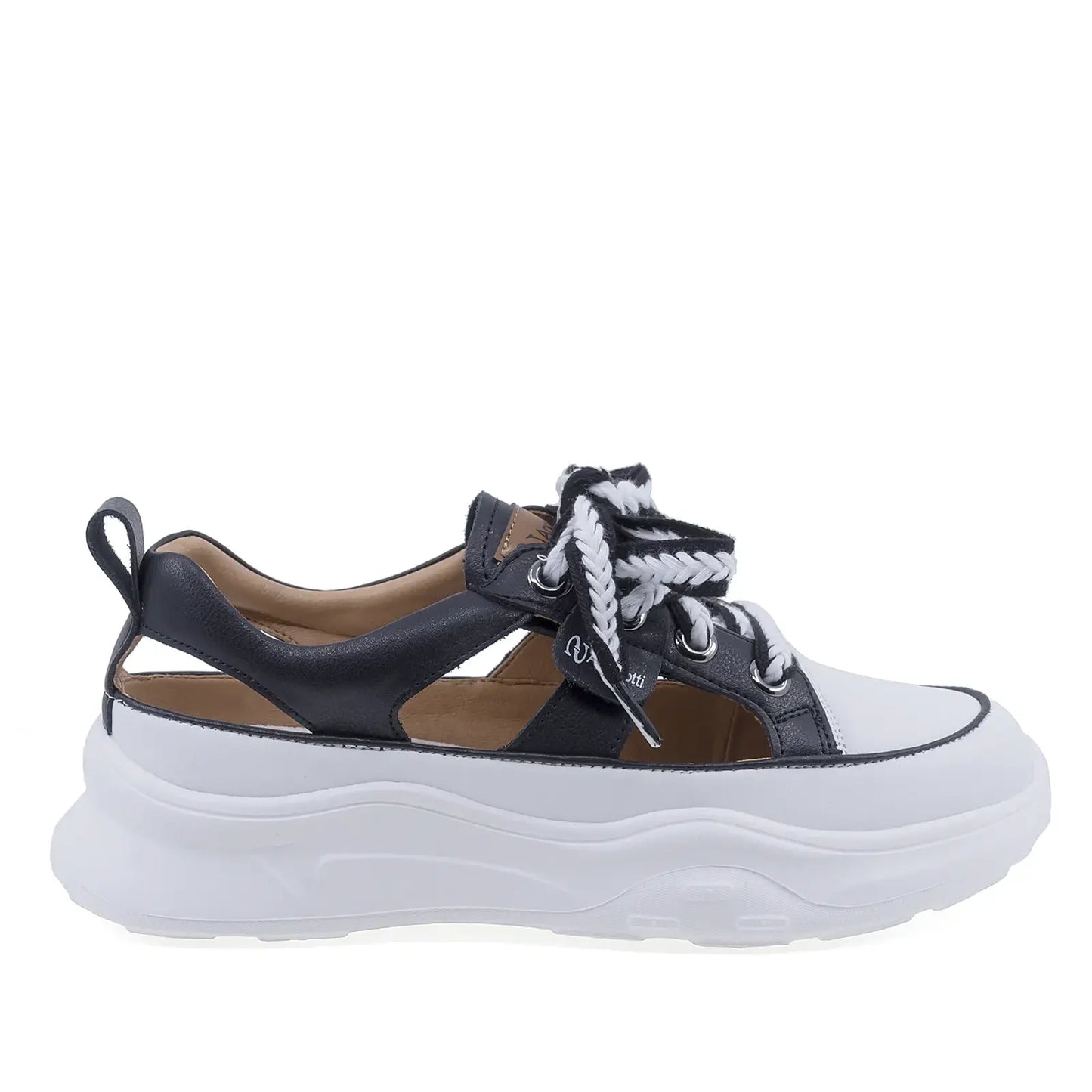 Pantofi dama casual Anna Viotti piele naturala D106-22 negru