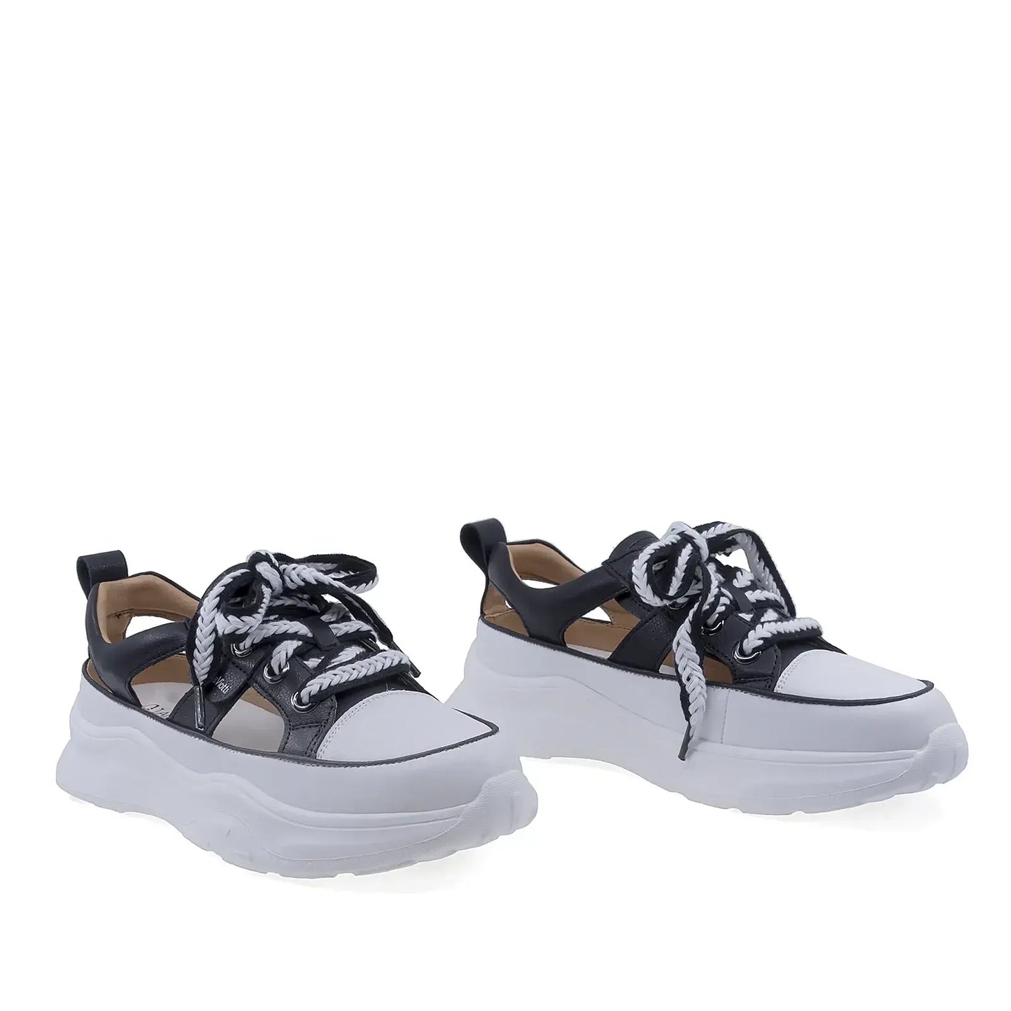 Pantofi dama casual Anna Viotti piele naturala D106-22 negru