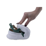 Pantofi dama casual Anna Viotti piele naturala, D106-23, verde