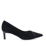 Pantofi dama eleganti Anna Viotti piele intoarsa D106-M1530-Q1191-4 negri