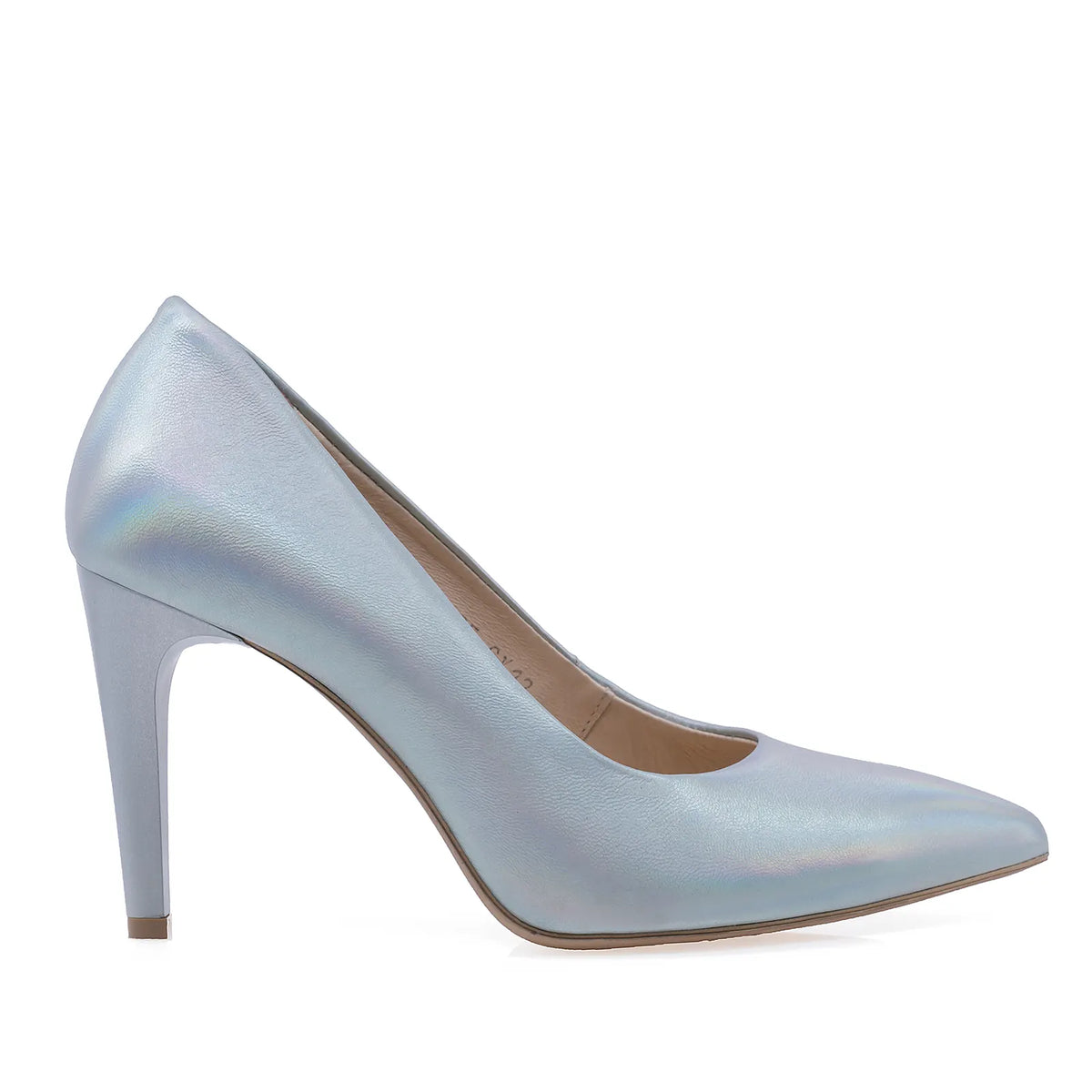 Pantofi dama eleganti Anna Viotti piele naturala D2985 gri