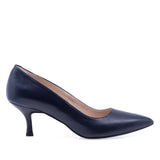 Pantofi dama eleganti Guban piele naturala D1414 bleumarin