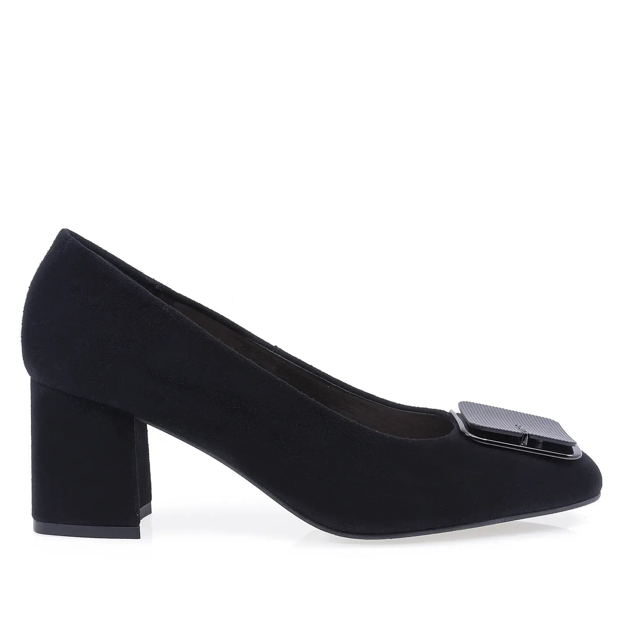 Pantofi dama eleganti Sala piele intoarsa 20573 negri